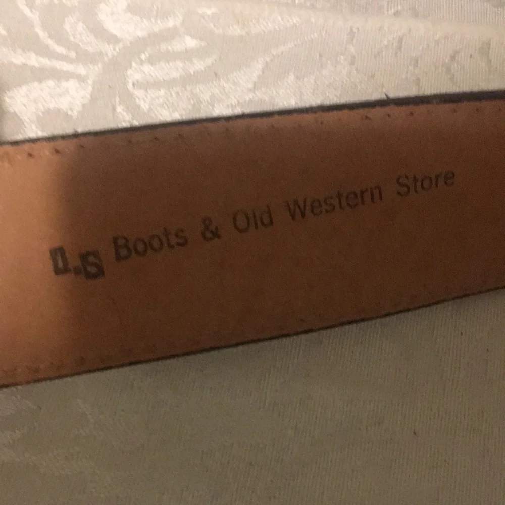 Genuine Snakeskin Belt size 40